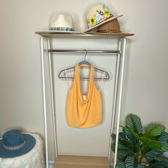 LE LIS Collection Halter Top - Size Medium in “Apricot” - Picture 3 of 7